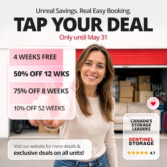 Sentinel Storage - Thompson River Promotion