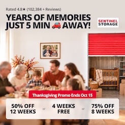 Sentinel Storage - Thompson River Promotion