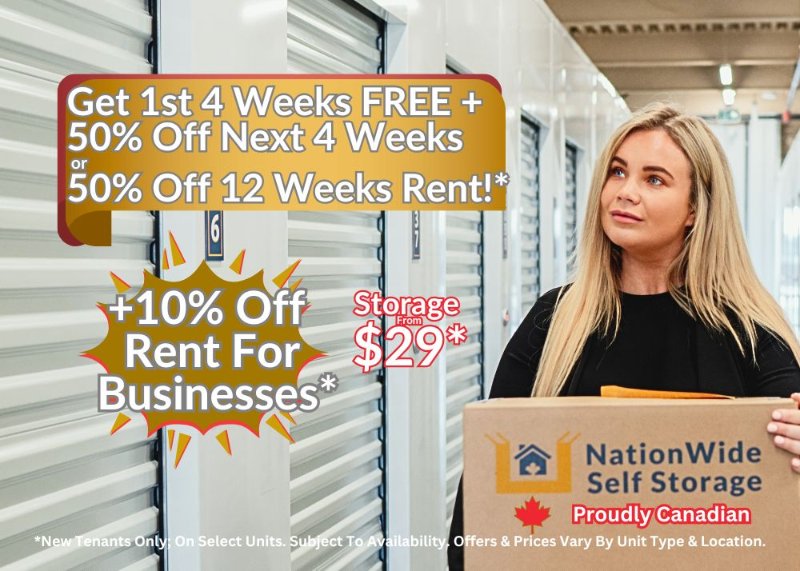 NationWide Self Storage Promotion