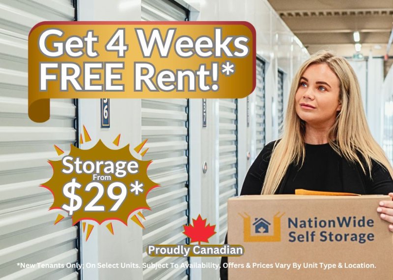 NationWide Self Storage Promotion